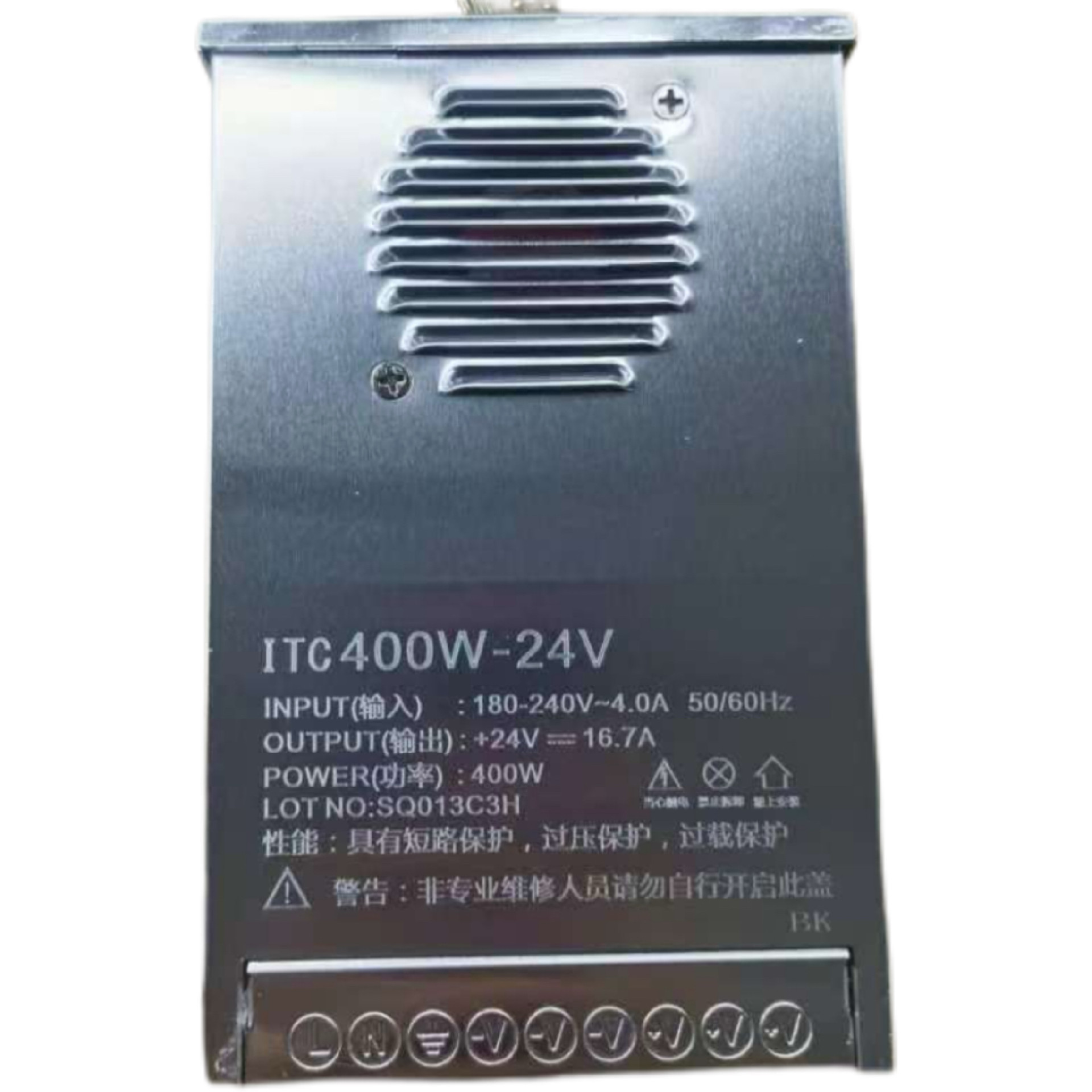 400W 24V 12V  semi-sealed glue switch power supply